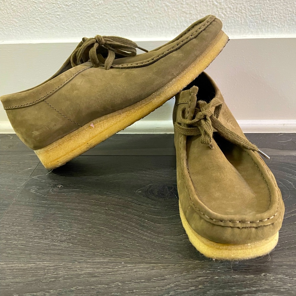 Clarks Men’s original Wallabee suede loafers